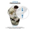12 oz Clear Plastic Dessert Cups with Lids (Set of 50) Small Disposable Parfait Cup, Dome Lid - No Hole, 12-Ounce Party Fruit Containers, Banana Pudding Bowl, Jello, Ice Cream, Desserts Container view 4
