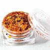 Solar Color Dust, Metallic Flakes, .5 gram jar, Orange view 1