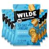 Sea Salt and Vinegar Chicken Chips by Wilde Chips, Thin and Crispy, High Protein, Certified Paleo, Made with Real Chicken, 2.25oz Bag (8 Pack) view 1