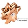 WRAPAHOLIC Metallic Rose Gold Gift Bow Assortment (12 Bows) for Birthday, Wedding, Christmas, Baby Shower, Bridal Showers view 3