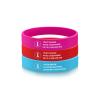 Hojaster Medical Alert Bracelets Personalized Silicone Rubber Sport Emergency ID Bracelets Waterproof Custom Engraving Wristband for Men Women view 1