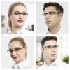 WEMOOTANTS 4 Packs Black Reading Glasses 2.25 for Men Women Blue Light Blocking Glare Filter Computer Readers 1.0 1.25 1.5 1.75 2.0 2.25 2.5 2.75 3.0 3.5 4.0 view 2