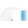 5x7 Self Sealing Cellophane Bags 100pcs Self Adhesive OPP Plastic Bags Clear Resealable Cello Bags 1mil for Bracelets Cookies Cards Beans Snacks Brochures Socks Bakery Party 11 Sizes to Choose from view 1
