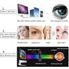 AQWANO Rimless Reading Glasses Blue Light Blocking, Women Fashion Readers Stylish Pattern Frame Anti Blue Rays Reduce Eyestrain Frameless lens, Green 1.25 view 2