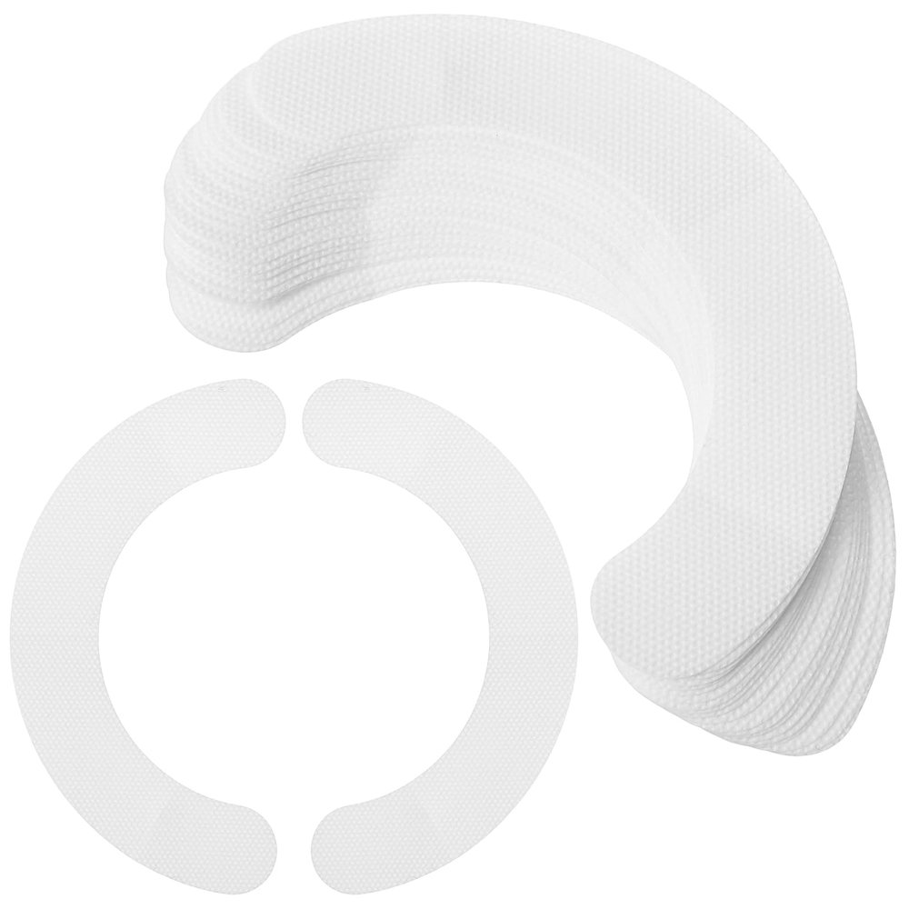 20Pcs Curved Barrier Strips Skin Barrier Strip Wide Skin Elastic Strips Medical Supplies Hydrocolloid Extenders for Colostomy Bags Stoma Elastic Bag Extender