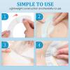 20Pcs Curved Barrier Strips Skin Barrier Strip Wide Skin Elastic Strips Medical Supplies Hydrocolloid Extenders for Colostomy Bags Stoma Elastic Bag Extender view 2