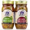Amish Wedding Green Tomato Relish and Hot Green Tomato Relish Combo 15 Ounces each view 1