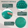 Agatige Foot Massage Ball, Half Round PVC Spiky Foot Wakers Balance Therapy Dome Trigger Point Ball Feet Massage Roller for Yoga Fitness Exercise Gym Massager (Green) view 3