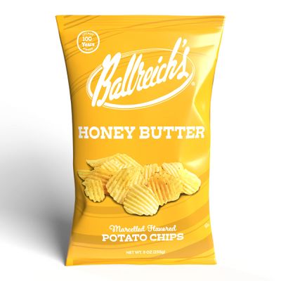 Ballreich Snack Food Company Potato Chips (9oz) (Honey Butter)