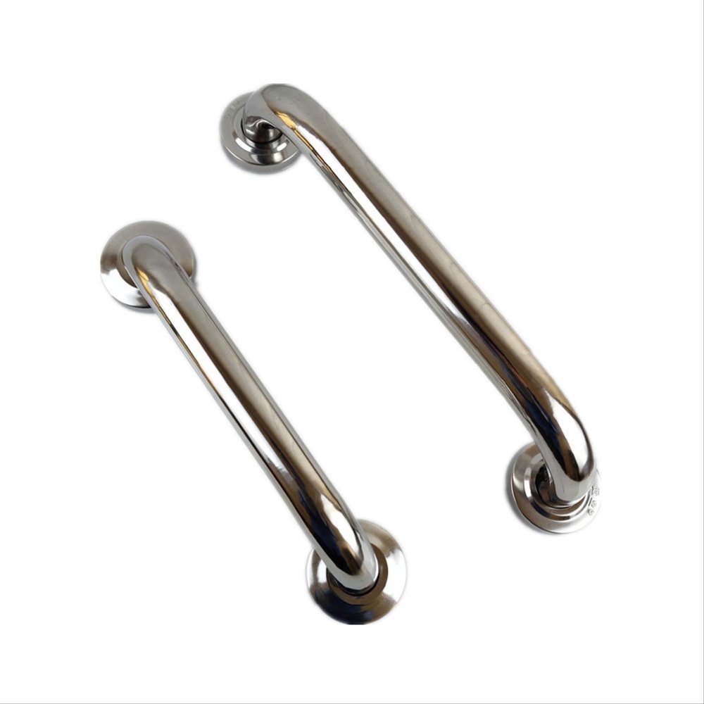 12 inches Stainless Steel Bath Safety Grab Bar (2 Pack), Towel Bar, Bathroom Balance Bar, Safety Hand Rail Support, Handicap Elderly Injury Senior Bath Assist Handle 500lbs Loading Capacity, SUS304