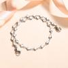 LinnaLove Double Surround Heart Link Stainless Steel Interchangeable Medical Alert Bracelet (55) view 2