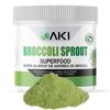 AKI Broccoli Sprout Powder - Ideal in Vitamins & Sulforaphane - Superfood for Green Veggie Smoothie Beverage or Meal - Non-GMO (5.29oz/150g) view 1
