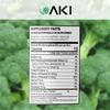 AKI Broccoli Sprout Powder - Ideal in Vitamins & Sulforaphane - Superfood for Green Veggie Smoothie Beverage or Meal - Non-GMO (5.29oz/150g) view 2
