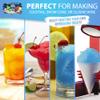 Arctic Slushy Frozen Slushie Syrup Mix - New York Flavored Syrups for Ice Drink Machines, Blenders - DIY, Commercial Blended & Icy Beverage Flavoring - Half-Gallon, Makes 40 Cups (Blue Raspberry) view 3