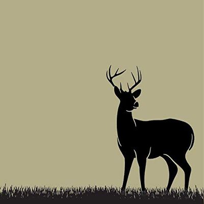 1/2 Sheet - Fall Deer Hunting Birthday - D24691 - 2D Edible Cake Cupcake Party Topper