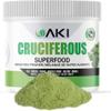 AKI Cruciferous Superfood Green Mix Powder - Made from Kale, Broccoli, Brussels Sprouts, Cabbage - Packed with Essential Phytonutrients & Vitamins ((5.3oz/150g)) view 1