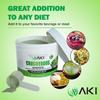 AKI Cruciferous Superfood Green Mix Powder - Made from Kale, Broccoli, Brussels Sprouts, Cabbage - Packed with Essential Phytonutrients & Vitamins ((5.3oz/150g)) view 4