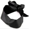 AnHua 2pcs Satin Eye Mask Sleep Mask, Soft Smooth Blindfold, 57 in Long Adjustable to Tie Your Eyes, Suitable for Couple Adult, Travel, Nap,Meditation (Black) view 3