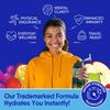 GoHydrate Low Sodium Electrolytes Powder Packets Sugar Free - Instant Hydration Daily Drink Mix - Zero Sugar Water Flavor Packet Singles with Vitamin D - (Cherry Limeade, 30 Packs) view 3