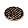 10 Year Sobriety Coin | Glitter Triplate AA Chip Recovery Anniversary Token (Pink) view 4