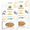 GF Harvest Gluten Free Organic Oat Groats, 2.5 Pound (40 oz) Bag, Pack of 2 view 1