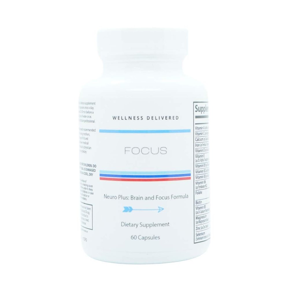 Quiver Quintessentials Focus - Powerful Proprietary Blend Including GABA, DHA, Green Tea Extract and Cinnamon Bark Extract