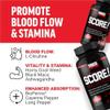 Score!, 2-Pack, Nitric Oxide Supplement for Men, Nitric Oxide Booster with L-Citrulline and Tribulus terrestris to Improve Blood Flow and Enhance Performance, Force Factor, 152 Capsules view 3