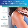 ScarAway Advanced Clear Silicone Scar Sheets, Medical Grade Silicone Strips (1.5" x 3") Scar Treatment and Prevention for Surgical, Burn, Body, Hypertrophic & Keloid Scar Treatment, 10 Clear Sheets view 3