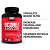 Force Factor SCORE!, 2-Pack, Hardcore Nitric Oxide Booster Supplement for Men with L-Citrulline, Yohimbe, Black Maca & B Vitamins to Increase Stamina, Maximize Physical Performance, 240 Tablets view 2