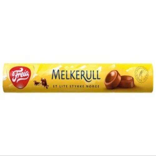 Freia Norwegian Chocolate Melkerull 28x74g Candy Melkesjokolade Norway Sweet
