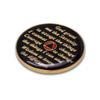 7 Year Sobriety Coin | Triplate AA Chip Recovery Anniversary Token (Red) view 4