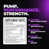 Huge Supplements Magnify Pump Pills & Nitric Oxide Booster, Enhance Muscle Pumps, Fullness & Vascularity, Science-Backed Ingredients - NO3-T Nitrates, Agmatine Sulfate, VasoDrive-AP (180 Capsules) view 2