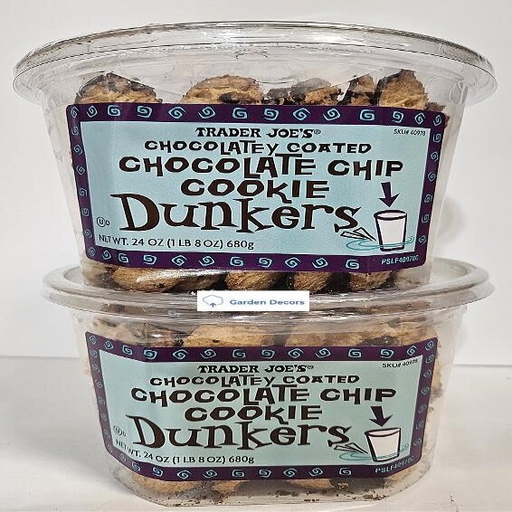 Benton's Delicious Designed For Dunking, Chocolate Chip Dunkers 16oz 454g (Two Containers)