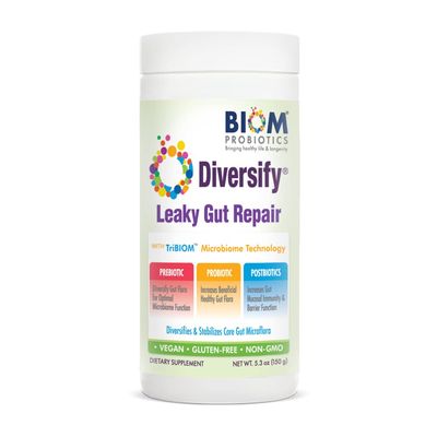 Diversify Total Gut Health Human Milk Oligosaccharides with prebiotics + Resistant Starch. Precision Probiotic Formula to Help with Leaky Gut. Vegan, Non-GMO Gluten-Free (1 Unit)
