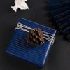 WRAPAHOLIC Navy Wrapping Paper Set - Gold and Navy Wrapping Paper Bundle with Gift Bow & Ribbon & Tag & Sticker, Perfect for Christmas, Birthday, Holiday, Father's Day, Baby Shower view 4
