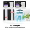 Dry & Dry 48 Pack White Moisture Absorbers - Dehumidifier for Basements, Closets, Bathrooms & Laundry Rooms - 4 Times Faster Absorption view 4