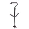 Folding Walking Stick, Folding Walking Cane Ajustable Height Lightweight Non Slip for Elder Unisex view 2