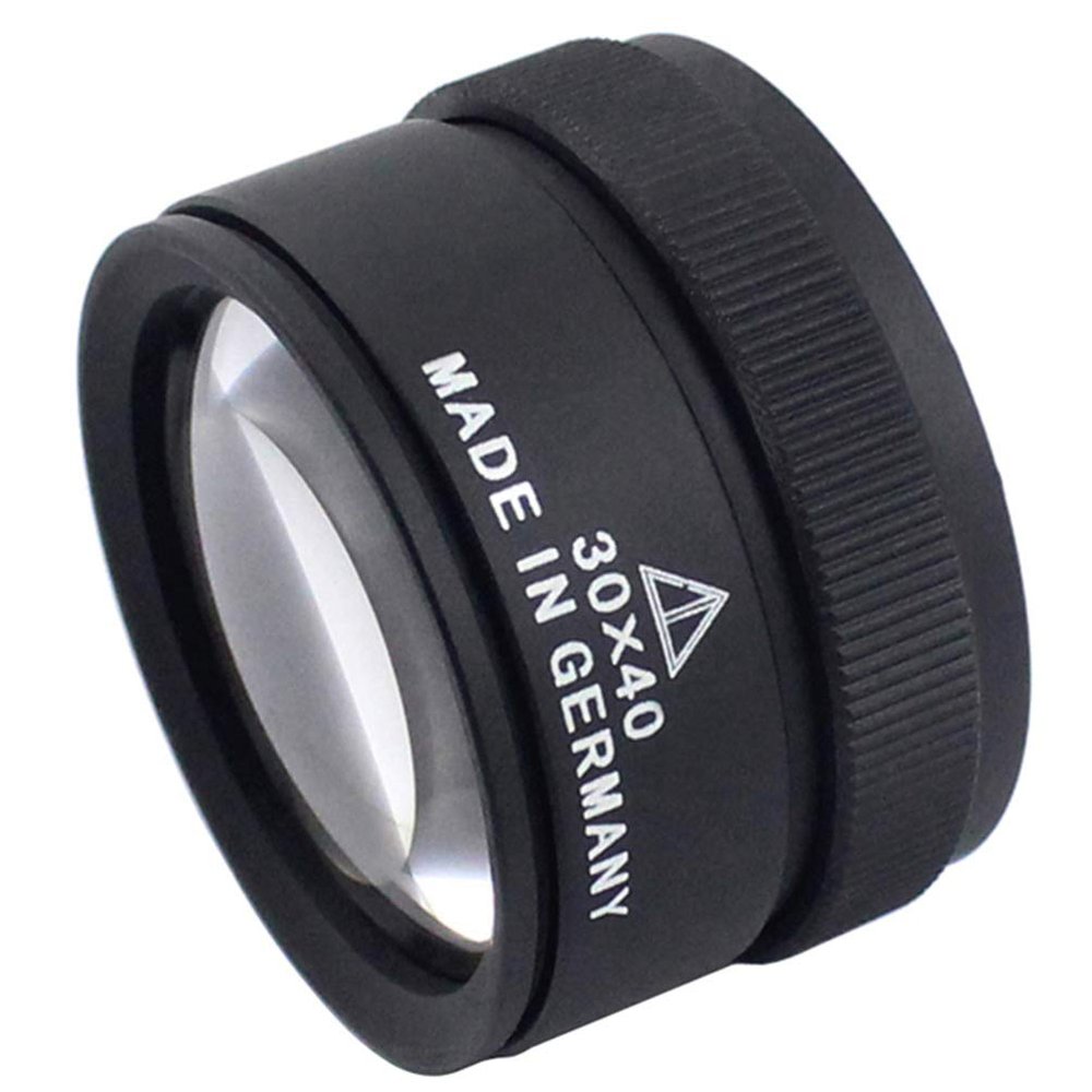 EXCEART 30x Magnification Loupe Magnifier for Jewelers Lighted Jewelry Identification Magnifier High Definition