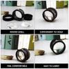 EXCEART 30x Magnification Loupe Magnifier for Jewelers Lighted Jewelry Identification Magnifier High Definition view 4