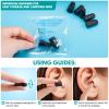 100 Pairs Black Foam Ear Plugs - 33dB NRR Industrial Strength, Discreet & Durable Noise Protection Earplug for Work, Construction, Shooting, Loud Events with Individual Bagged Foam Earplug view 4