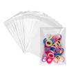 200ct Crystal Clear Resealable Polypropylene Poly Bags 4 1/8'' x 9 1/2'' 1.4 mils Thick Fits 4x9#10 Envelopes Jewelry Cards Photos Cookie Bakery Goodies 4 1/8'' x 9 1/2'' view 1