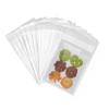200ct Square Clear Cello Bags 5x5 Self Seal - 1.4 mils Thick Adhesive OPP Poly Bags for Jewelry Earrings Candies Bakery Candle Cookie Wedding 5'' x 5'' view 1