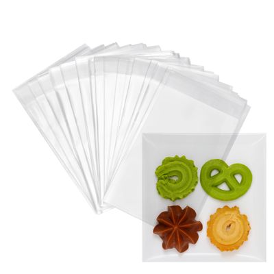 200ct Clear Resealable Polypropylene Bags 5 7/16'' x 7 1/4'' - Fits 5x7 Prints, Photos, A2 A4 A6 Cards & Envelopes, Cookie Treats Soap Gifts Wedding 5 7/16'' x 7 1/4''