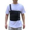 Rib Belt Chest Binder for Broken Injury Ribs, Elastic Rib Brace Compression Support to Reduce Rib Cage Pain, Fractured, Dislocated and Post-Surgery Ribs (S (25" to 33")) view 1