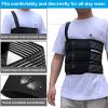 Rib Belt Chest Binder for Broken Injury Ribs, Elastic Rib Brace Compression Support to Reduce Rib Cage Pain, Fractured, Dislocated and Post-Surgery Ribs (S (25" to 33")) view 3
