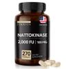 Zenavea - Nattokinase Supplement - 2000 FU of Enzyme - 270 Capsules of Nattokinase 100mg - Gluten Free, Non-GMO, Vegan view 1