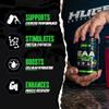 Huge EAA + Hydration, Essential Amino Acids Powder, EAAs & BCAAs, Intra & Post Workout Recovery Powder, Muscle Growth, Recovery & Performance, 10g EAAs & Electrolytes, Kiwi Blueberry, 30 Servings view 2