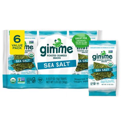 Gimme Seaweed - Sea Salt - 6 Count (5g)