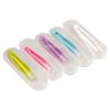 ccHuDE 6 Pack Portable Contact Lens Tweezers Suction Stick Contact Lens Inserter Removal Tool with Case Travel Kit view 1
