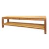 Arb Teak & Specialties Coach Shower Bench 59" (150 cm) with Shelf view 1
